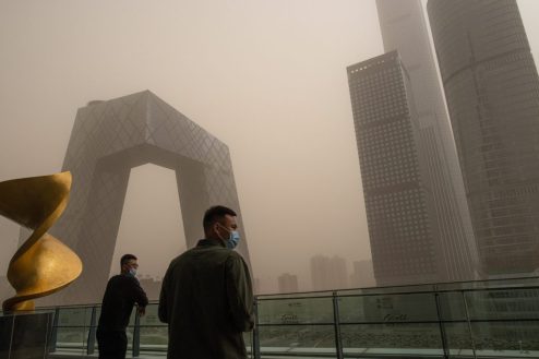 Polución por carbono, china, países desarrollados, juntos